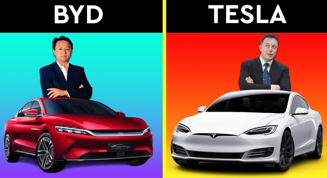 tesla vs byd