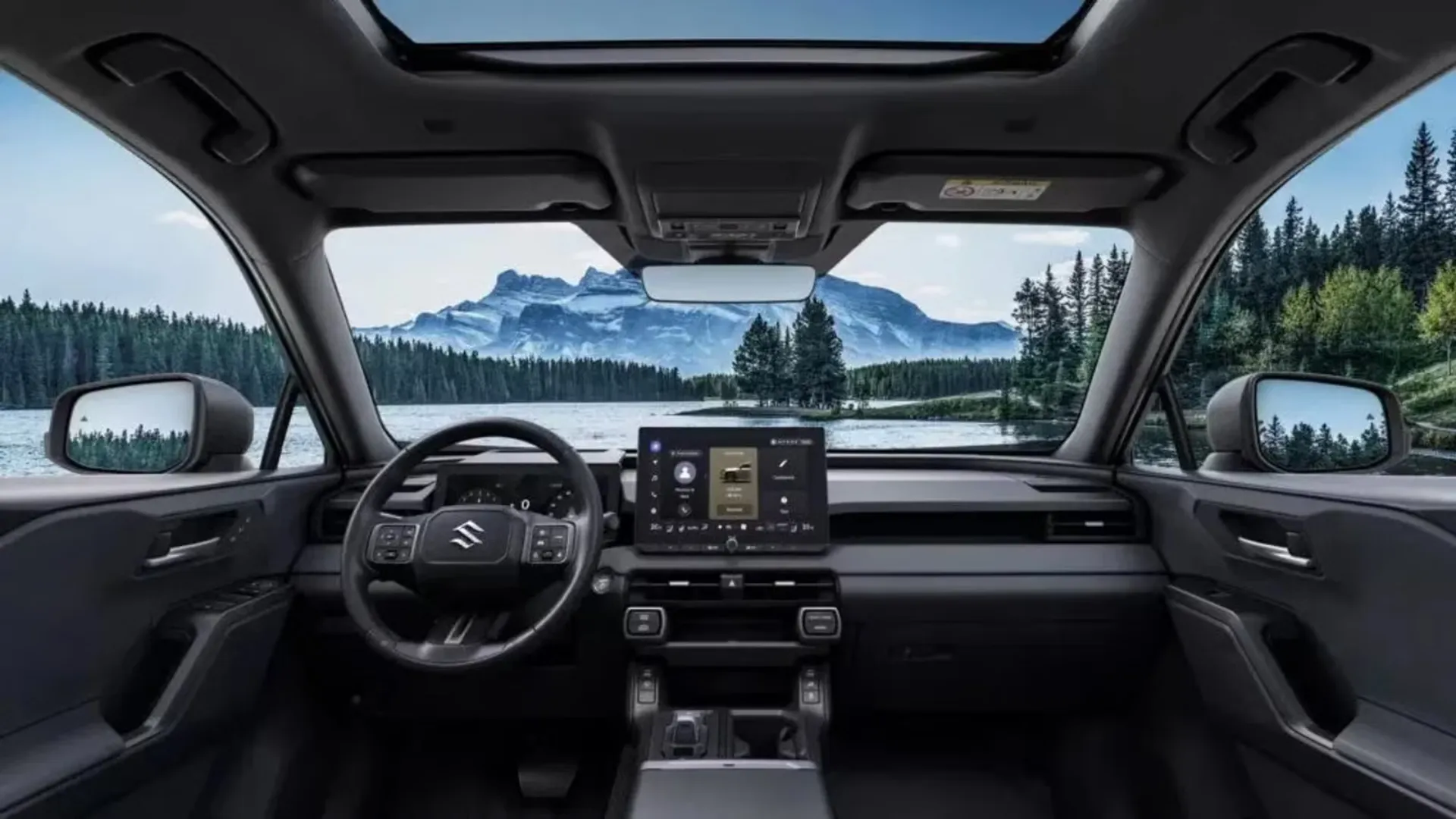 2026 Suzuki Across SUV Revealed with PHEV Powertrain - Interior