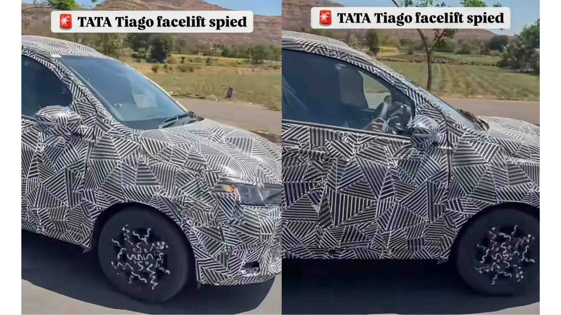 2026 Tata Tiago EV Facelift Spied