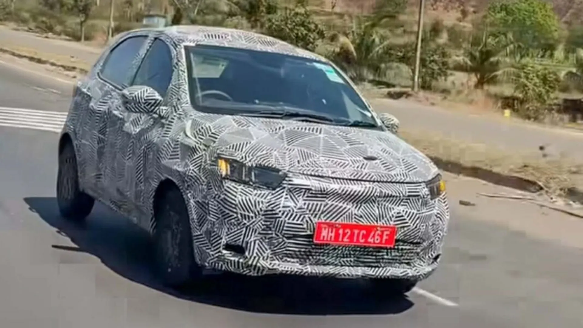 2026 Tata Tiago EV Facelift Spied