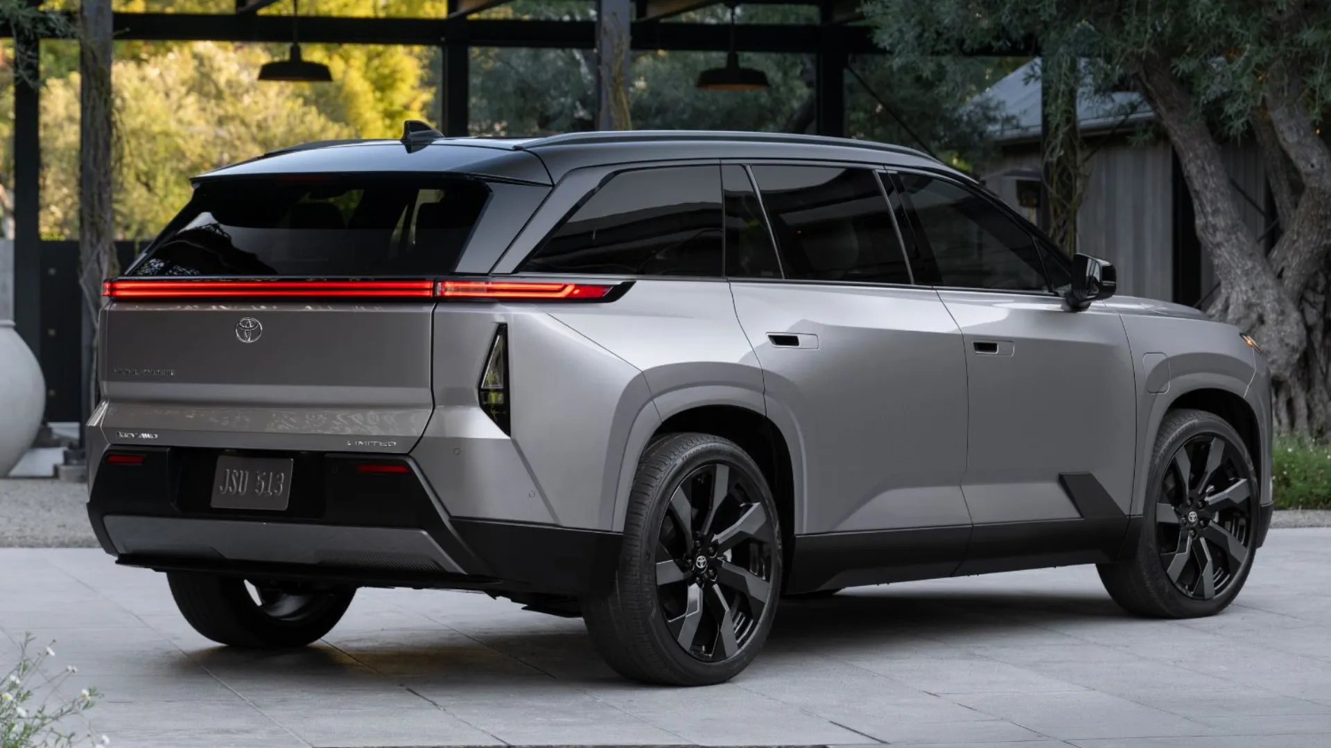 2027 Toyota Highlander EV - Rear
