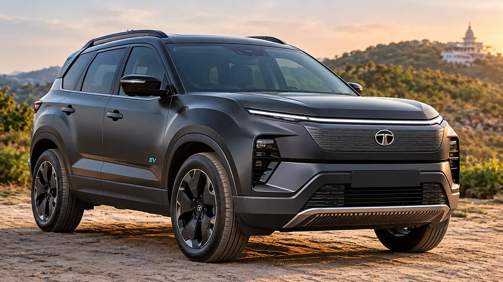 Tata Safari EV: Three-Row Electric SUV