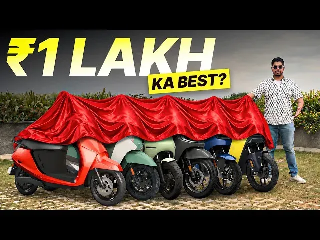 Best Electric Scooter Under ₹1 Lakh in 2026? 7 Family Scooters Compared!
