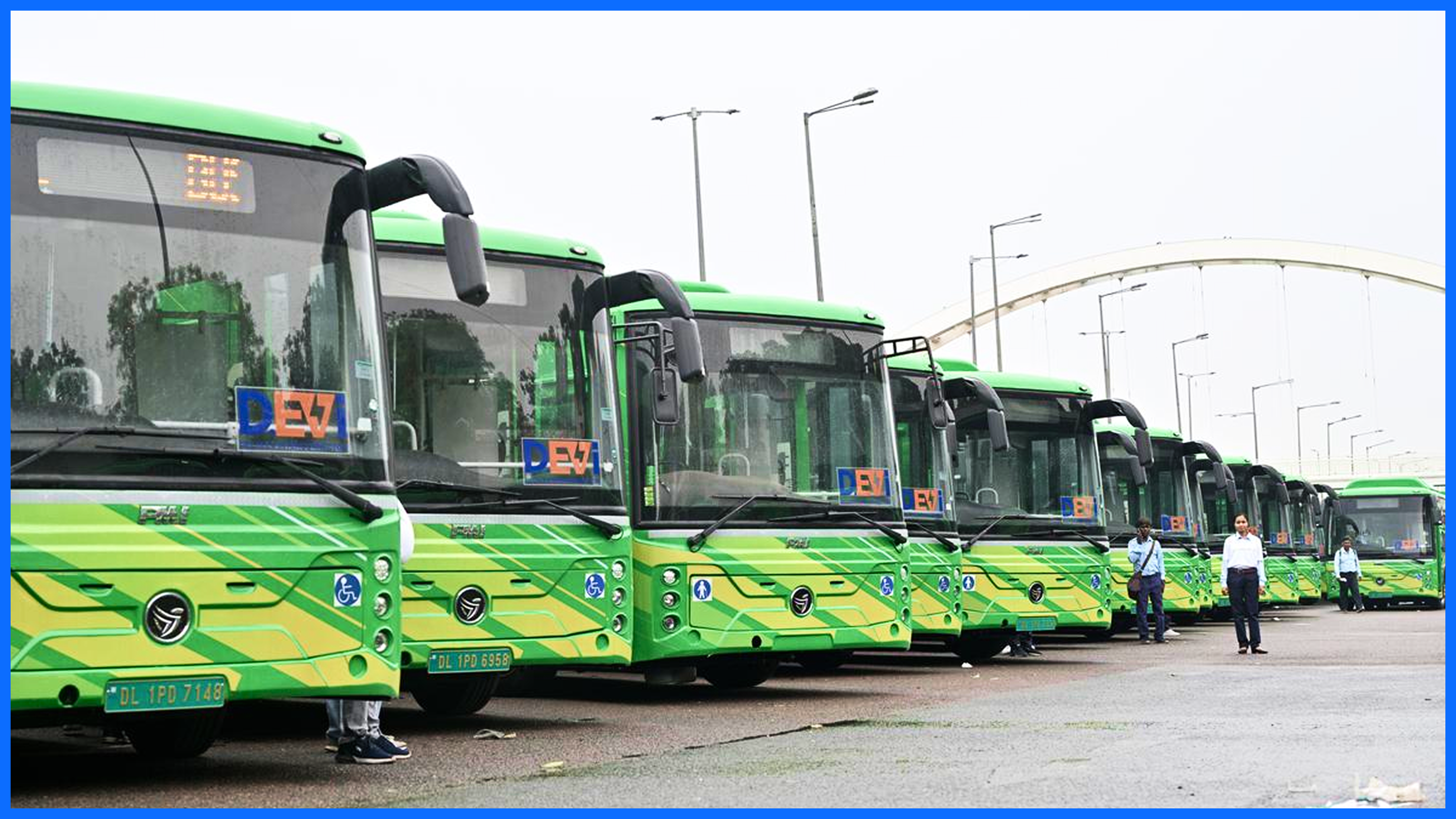 400 New Electric Buses Join Delhi Fleet Under DEVi Scheme