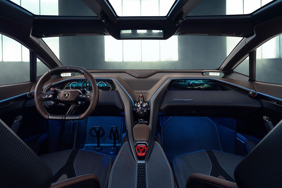 lamborghini lanzador interior