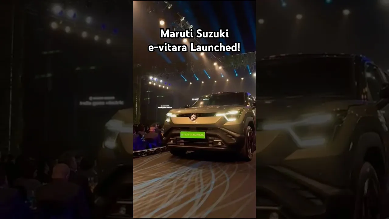 @MarutiSuzukiCorp E Vitara launched!!!!⚡️⚡️