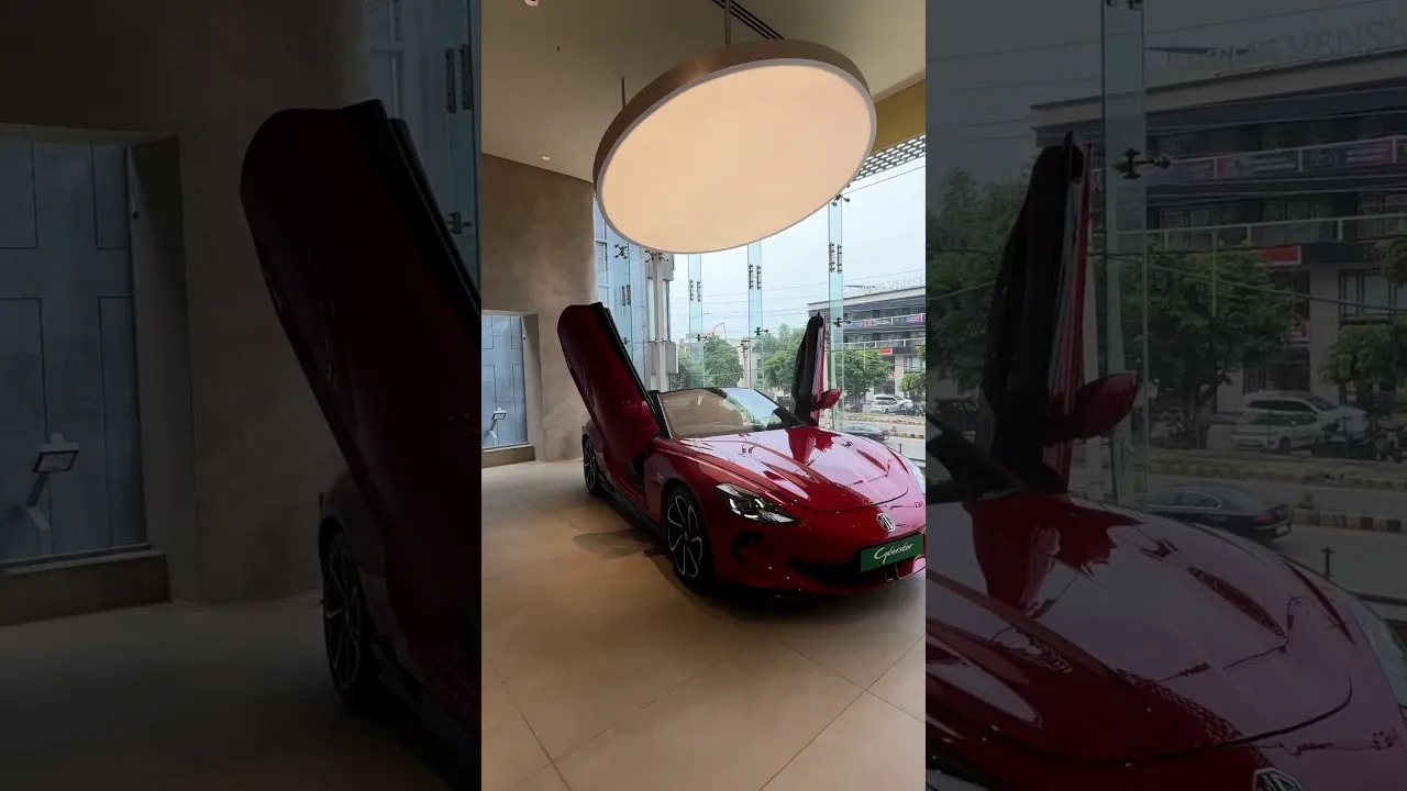 MG does not shy away from a premium experience 👀