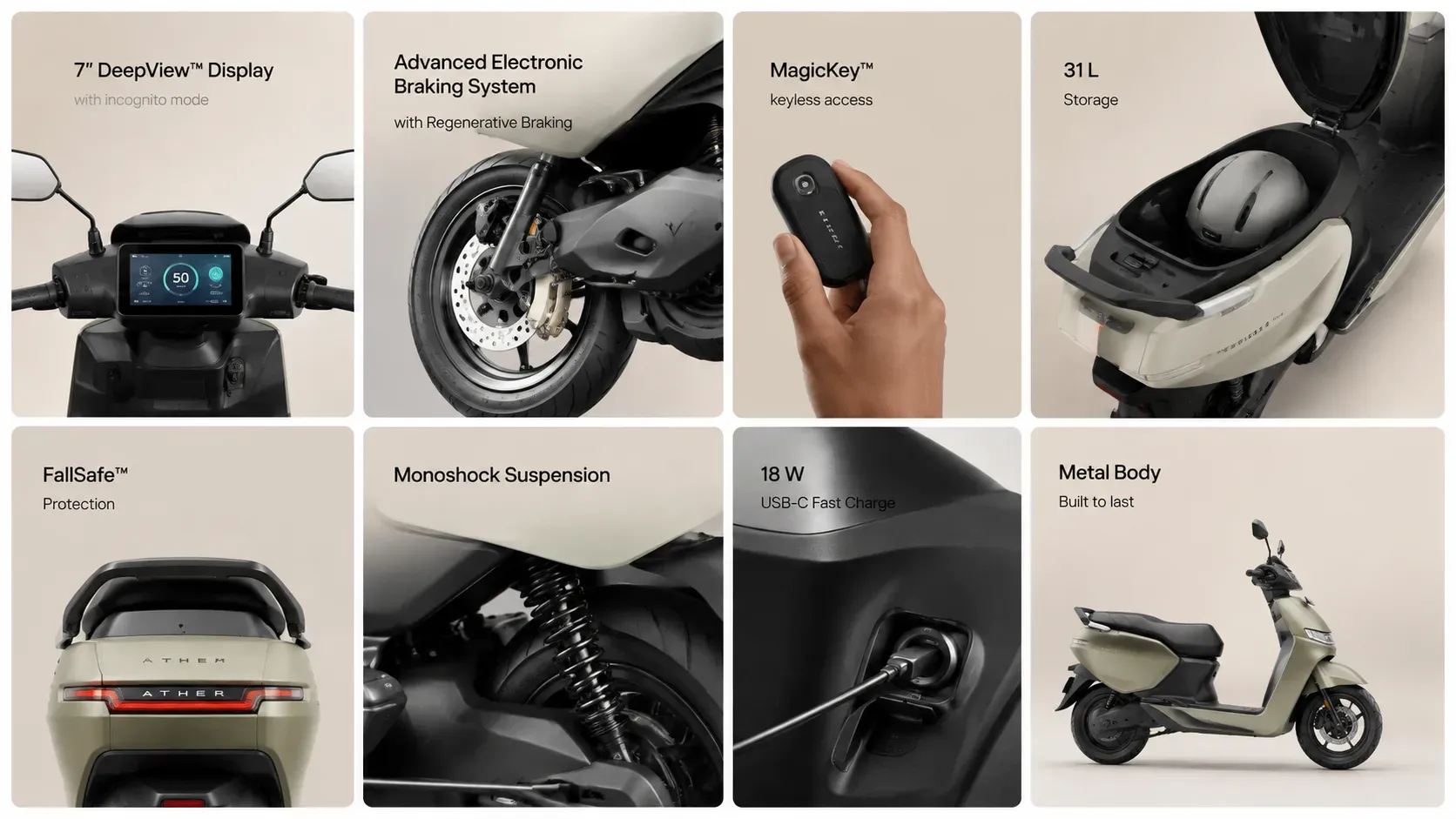 Ather Konarc MagicKey keyless system on Z Line