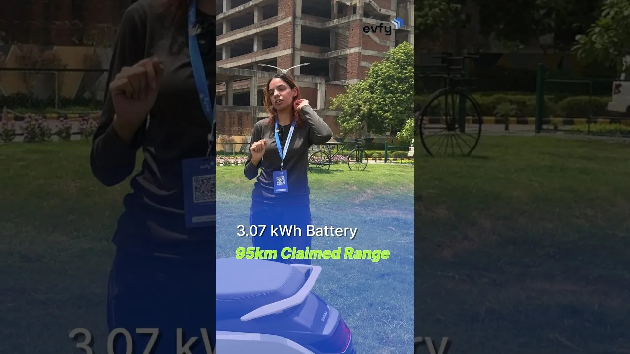 Suzuki e-Access Reviewed! ⚡🛵 Watch the full ride review now! #EVFY #SuzukiEAccess