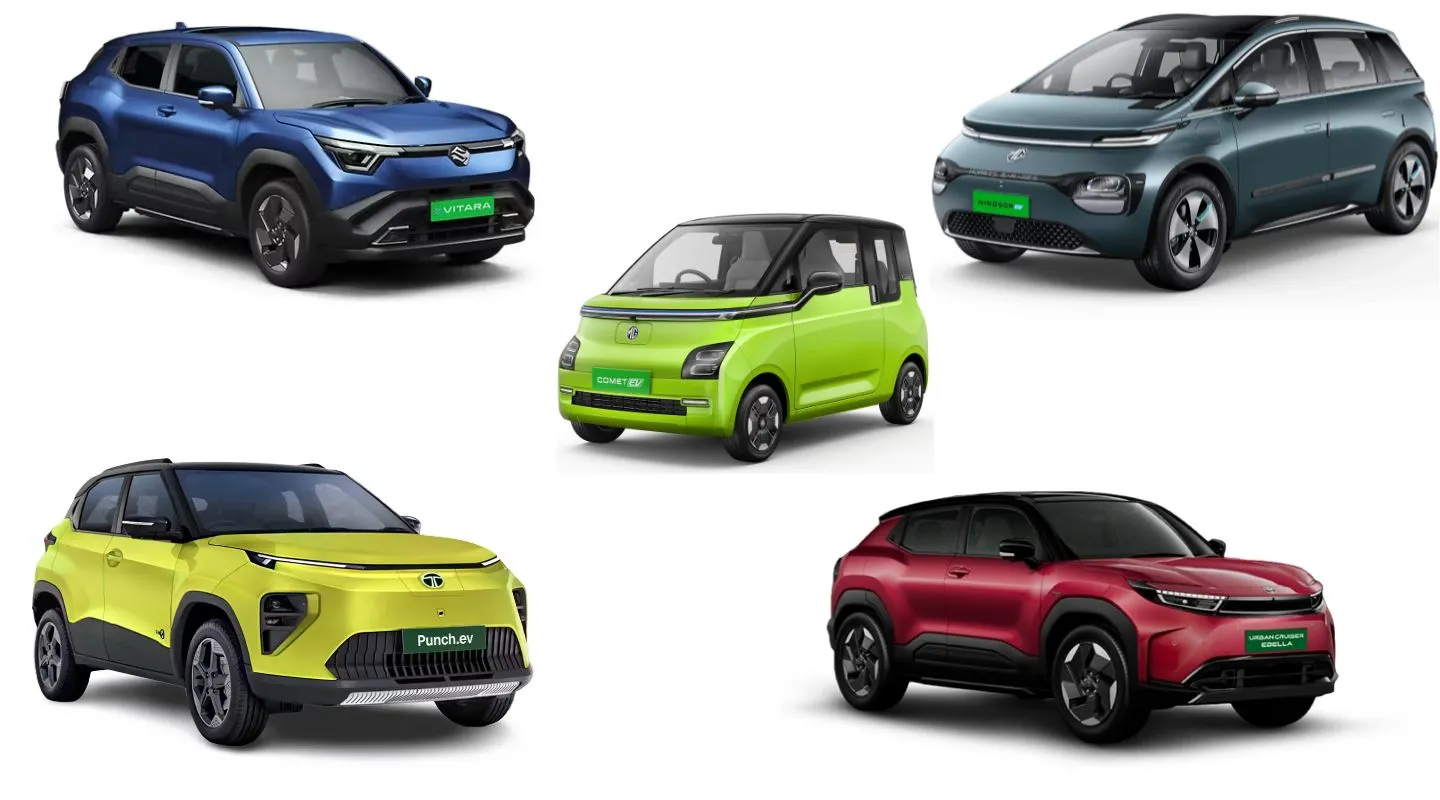 All Electric Cars Available With BaaS Scheme In India 