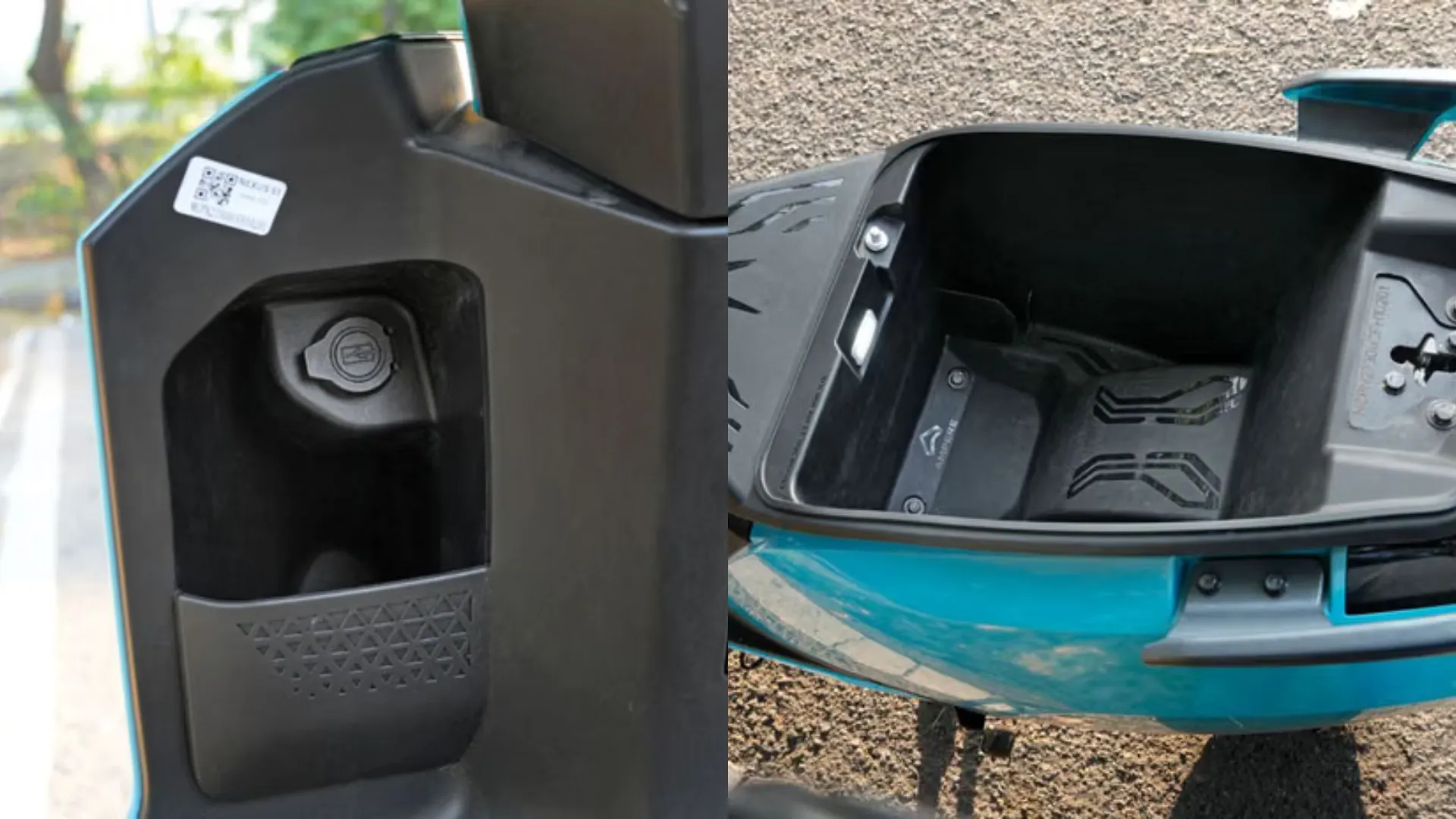 Ampere Nexus ST Review - storage space