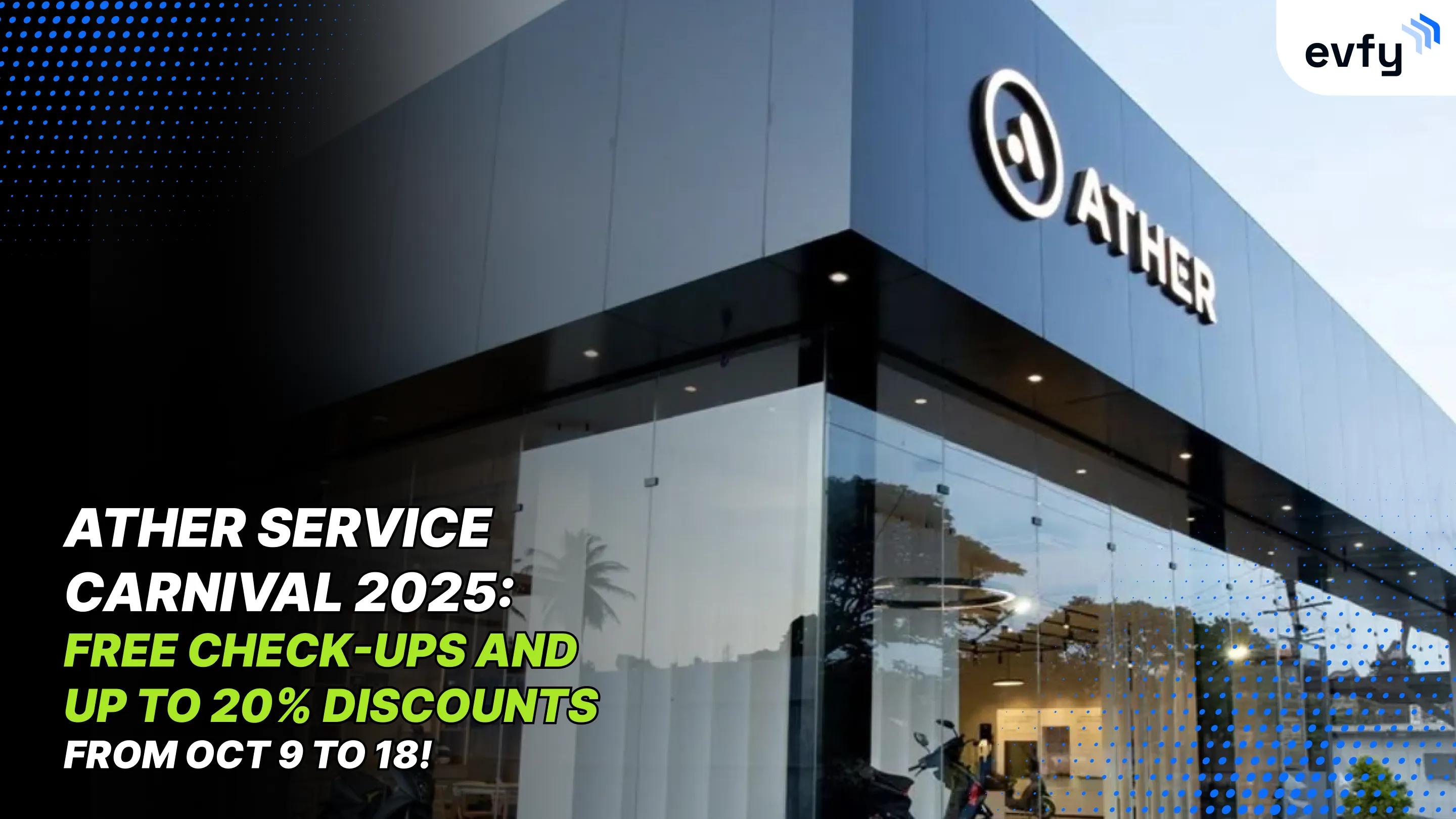 Ather Service Carnival 2025: Free Check-ups and Up to 20% Discounts From Oct 9 to 18!