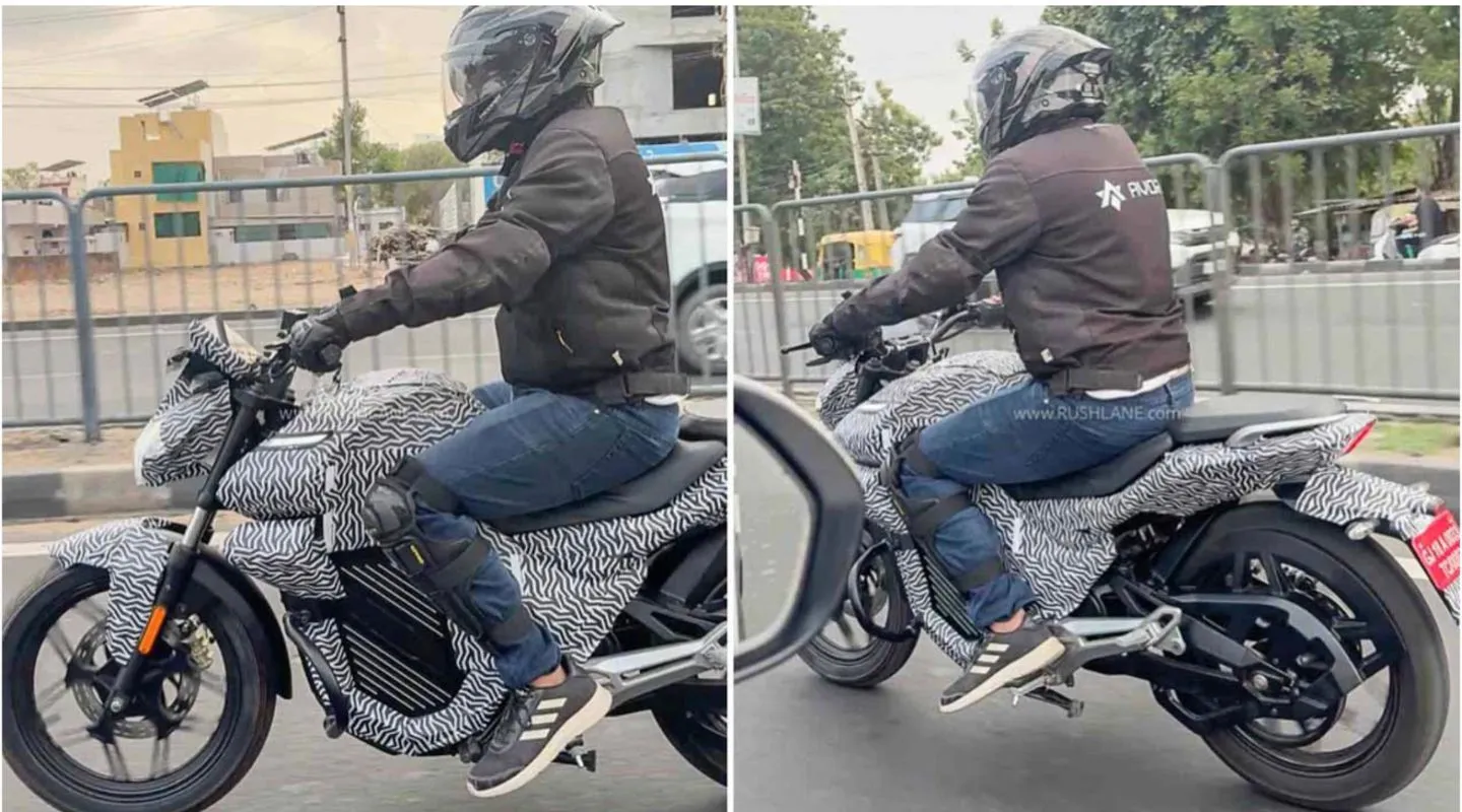 Avore Electric Motorcycle Spied Testing In India