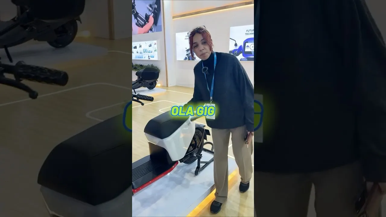 The perfect electric scooters for India's gig workers . The @OlaElectric  GIG.  Rs. 40k onwards