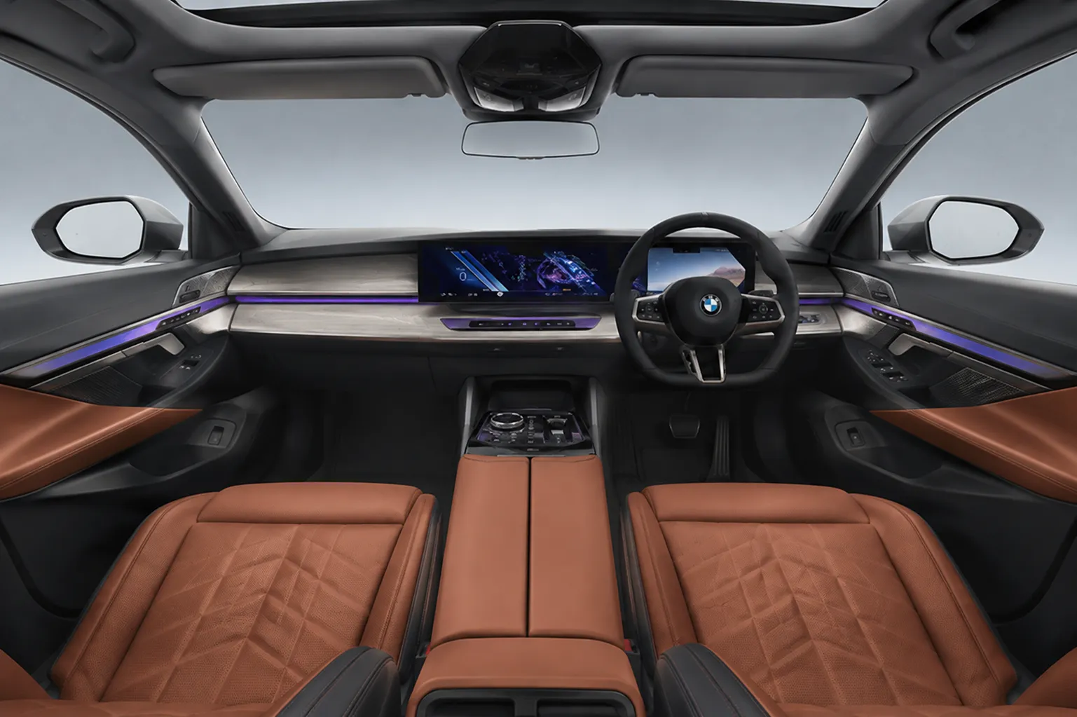 BMW I5 LWB interior
