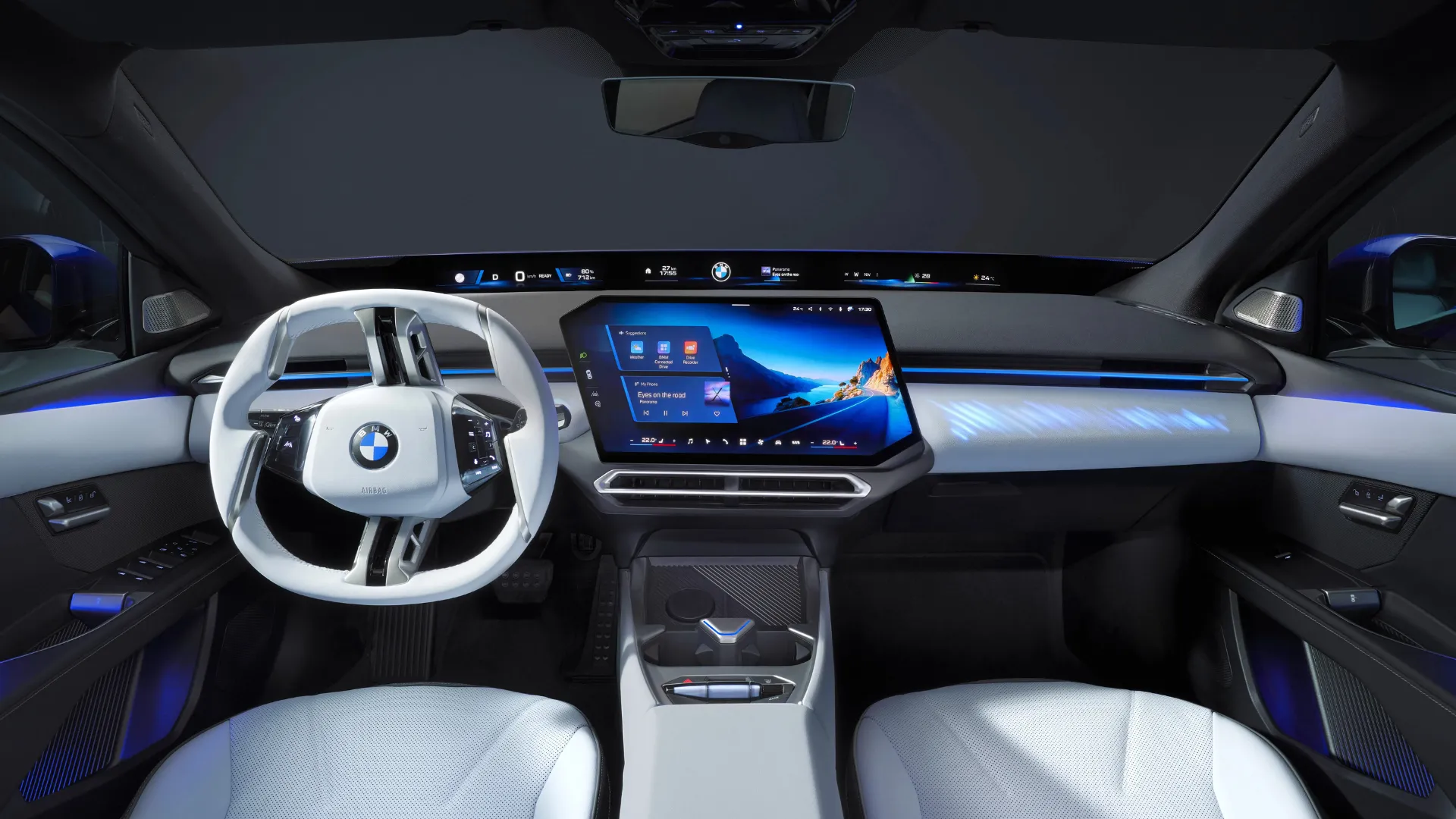 BMW i3 Electric Sedan Unveiled Globally with 900 km Range - Interior