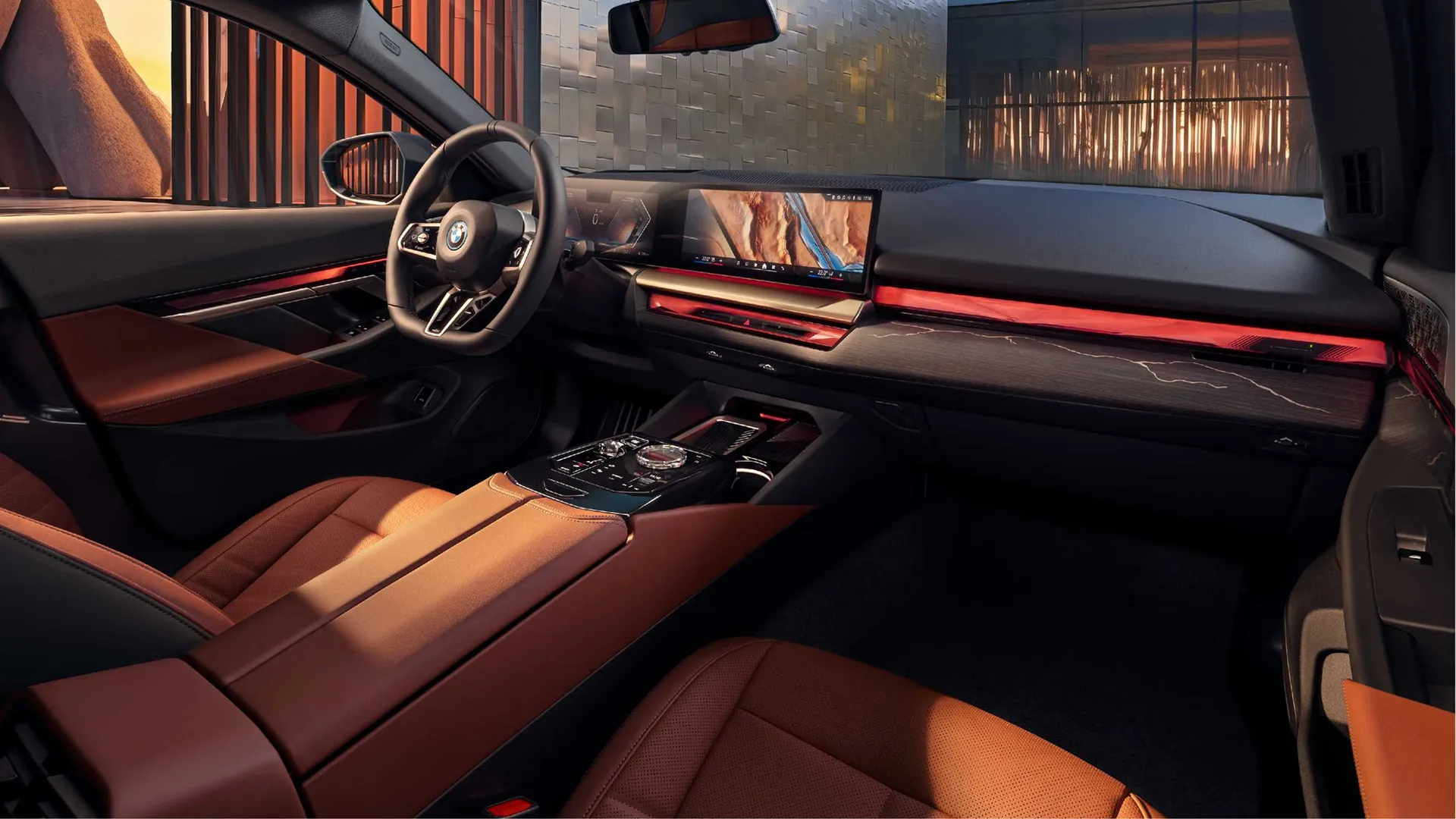 BMW i5 LWB - Interior
