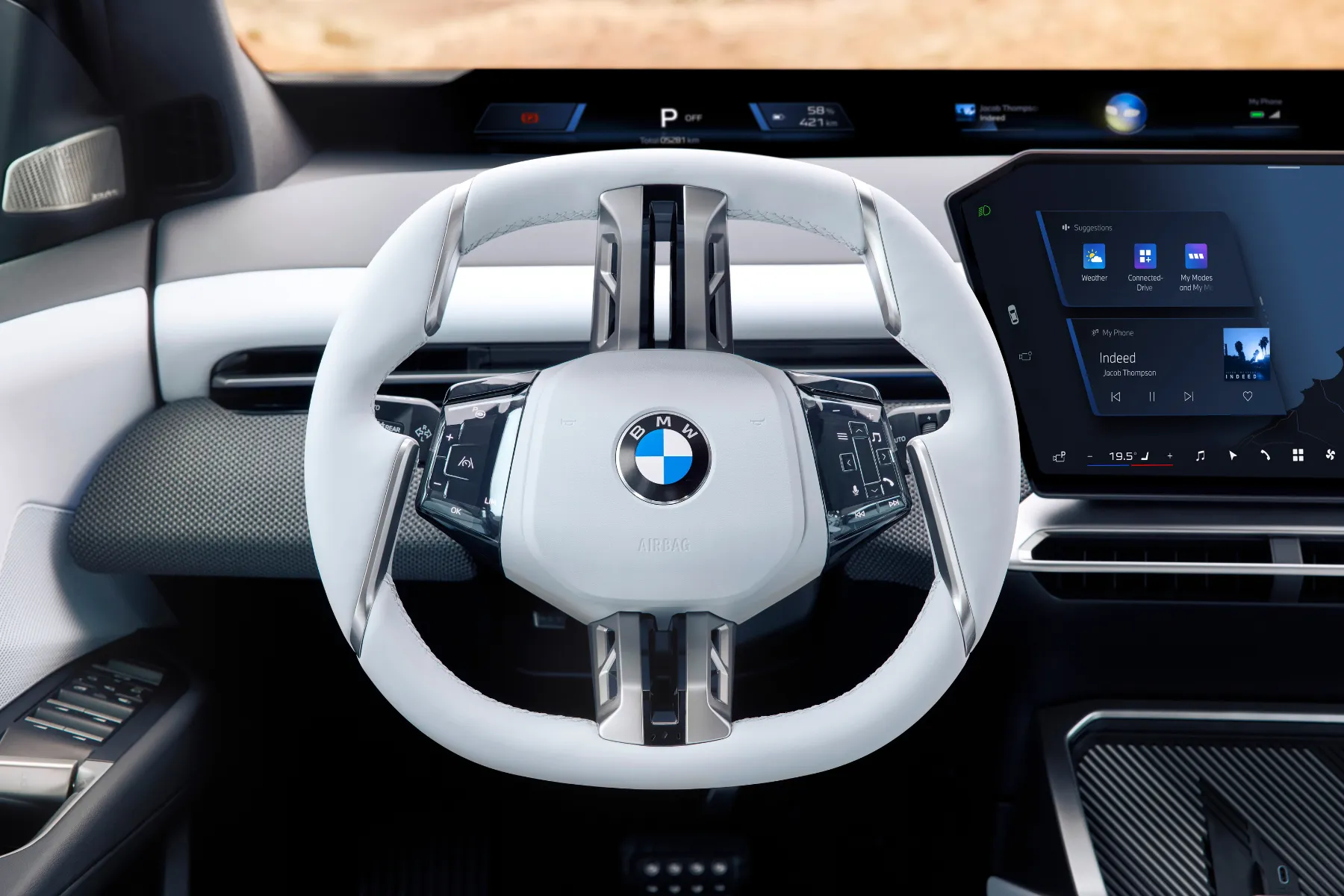BMW iX3 - Steering and Control
