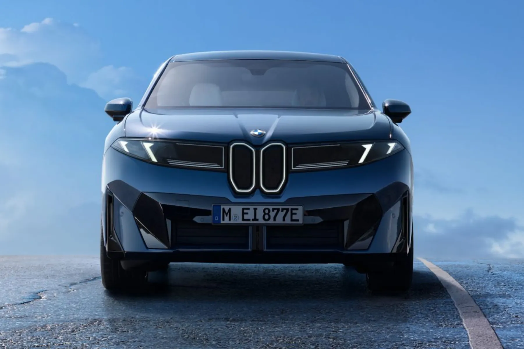 BMW iX3 - front profile