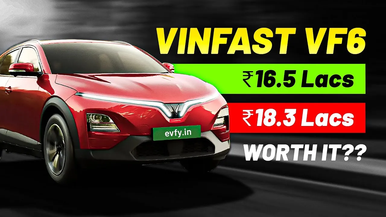 Vinfast VF6 Variants Explained | Best Electric Car Under 20 Lakh in India!