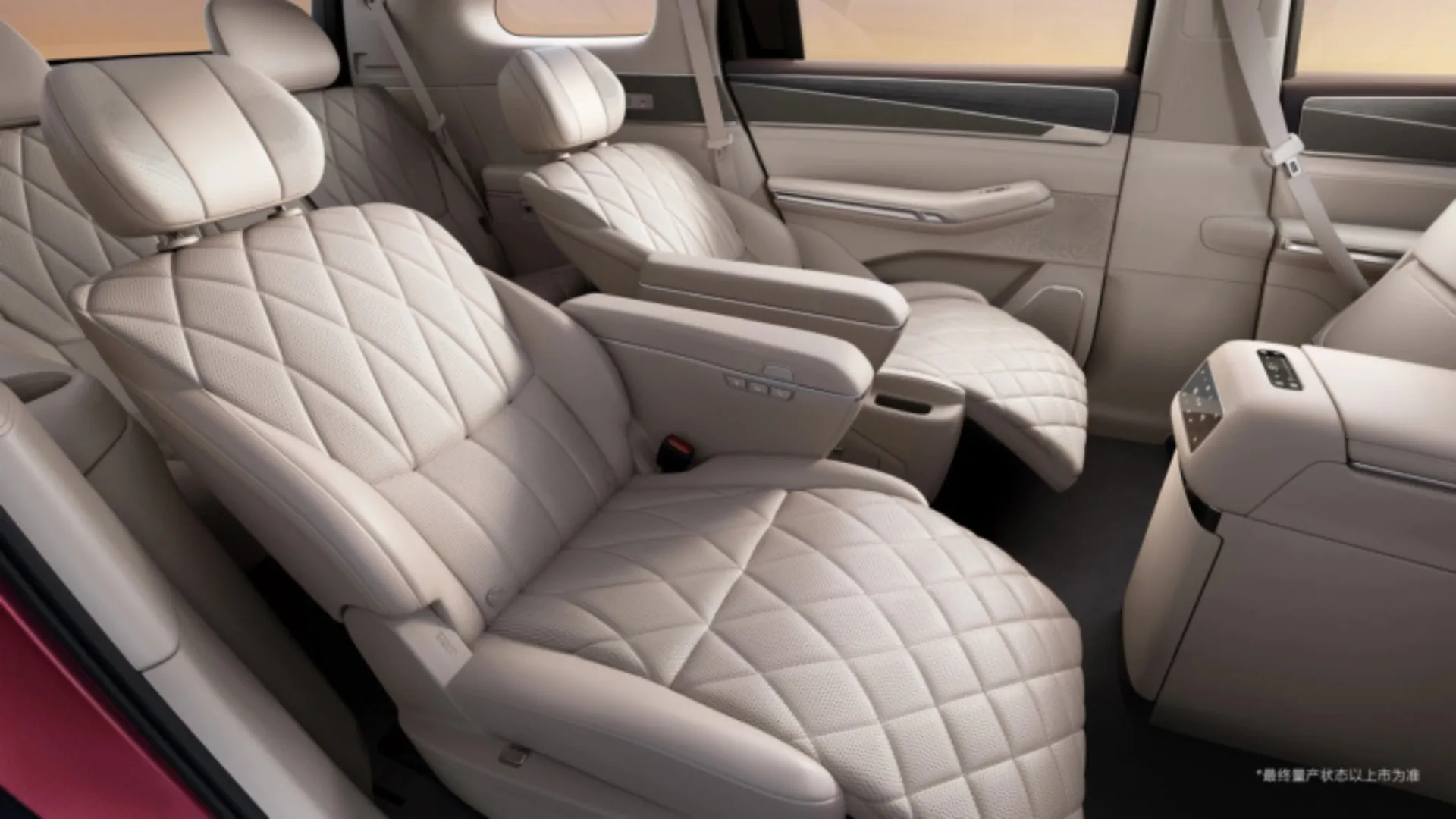 BYD Great Tang Electric SUV - Rear Seats