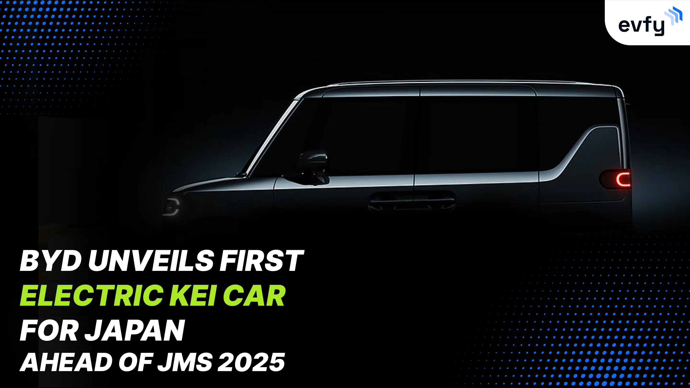 BYD Unveils First Electric Kei Car for Japan Ahead of Japan Mobility 2025