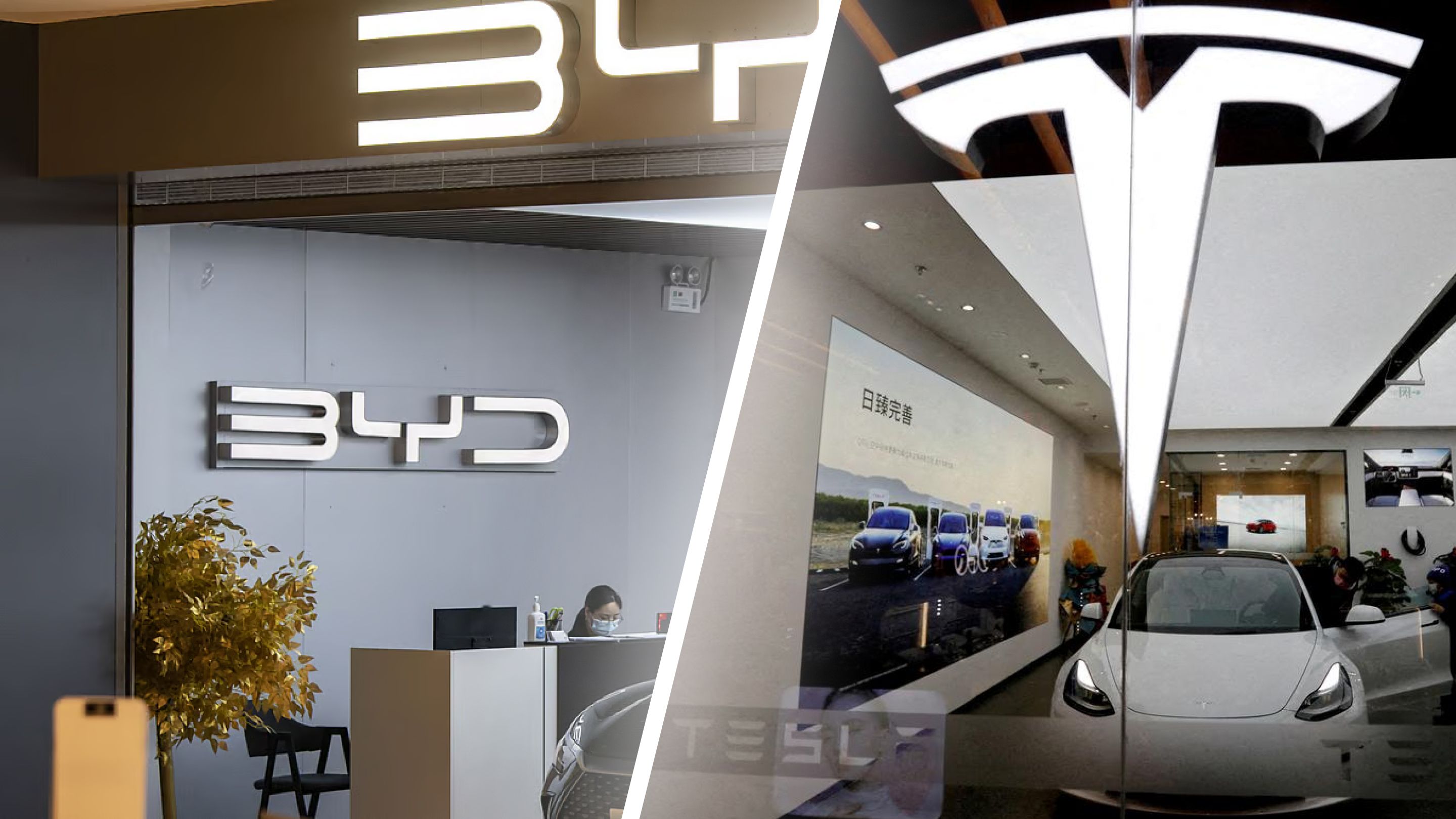 Tesla Struggles in China as BYD Dominates the EV Market