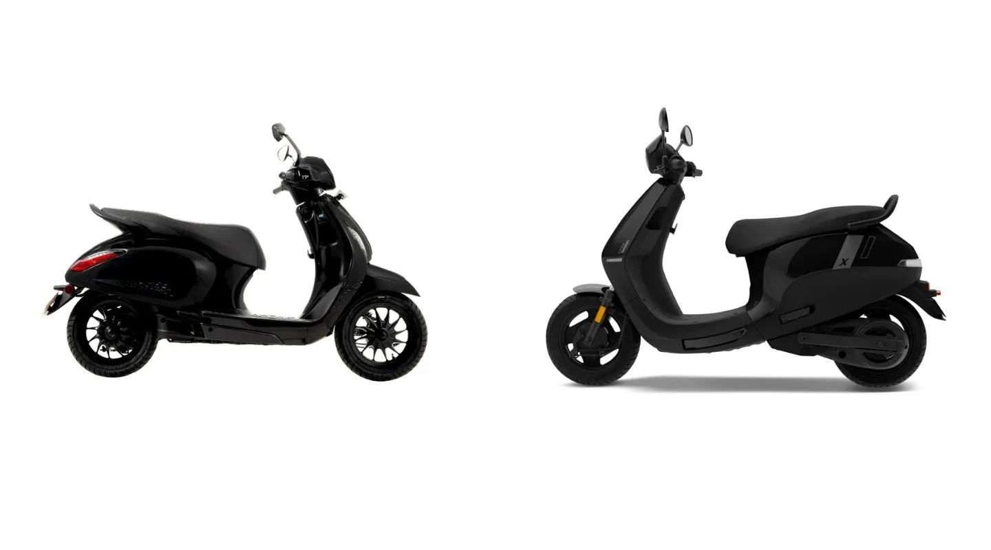 Bajaj Chetak 3001 vs Ola S1X 3kWh 
