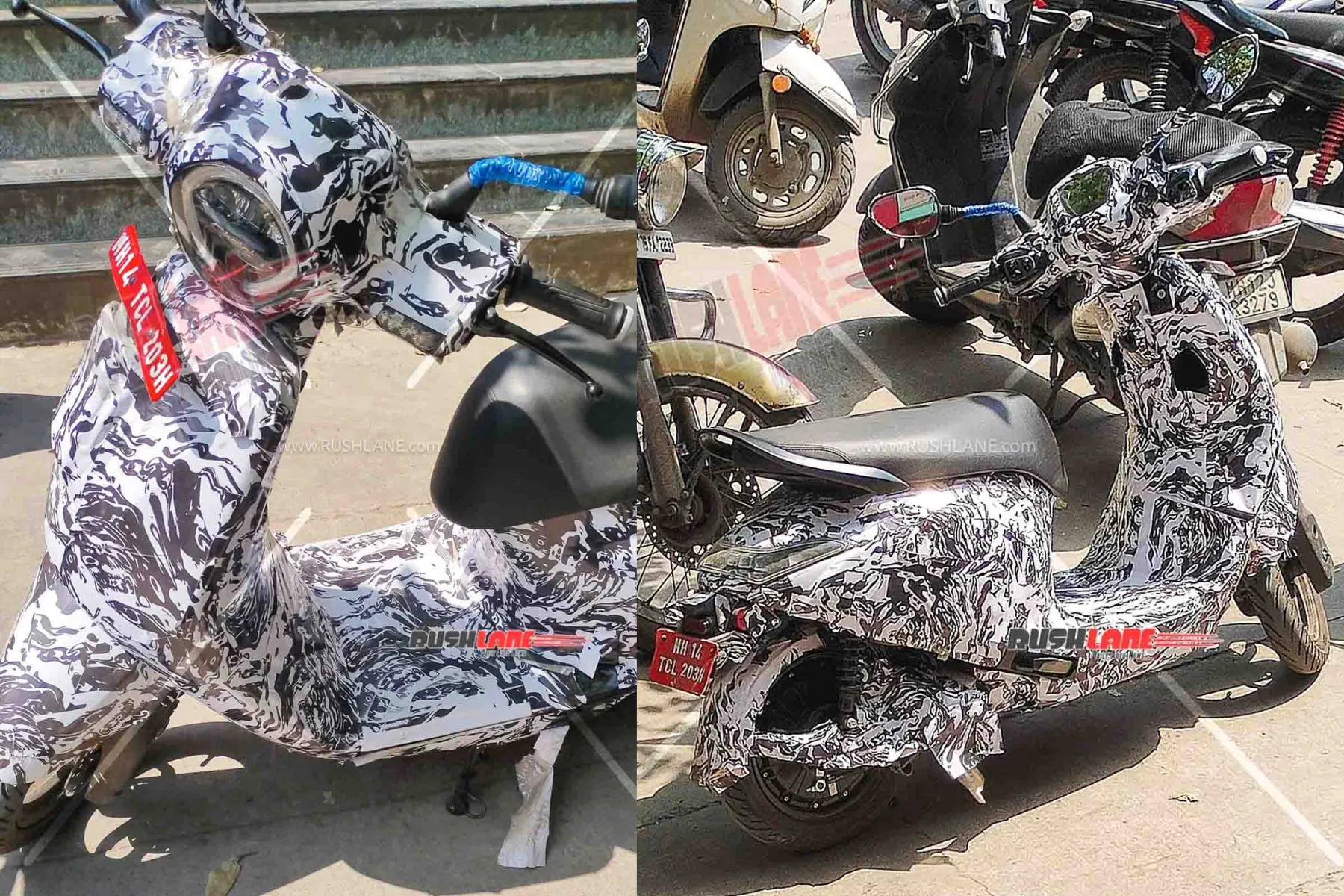 Bajaj Chetak Spy Shots Oct 2025