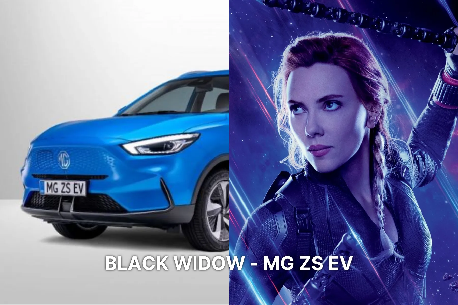 Black Widow - MG ZS EV