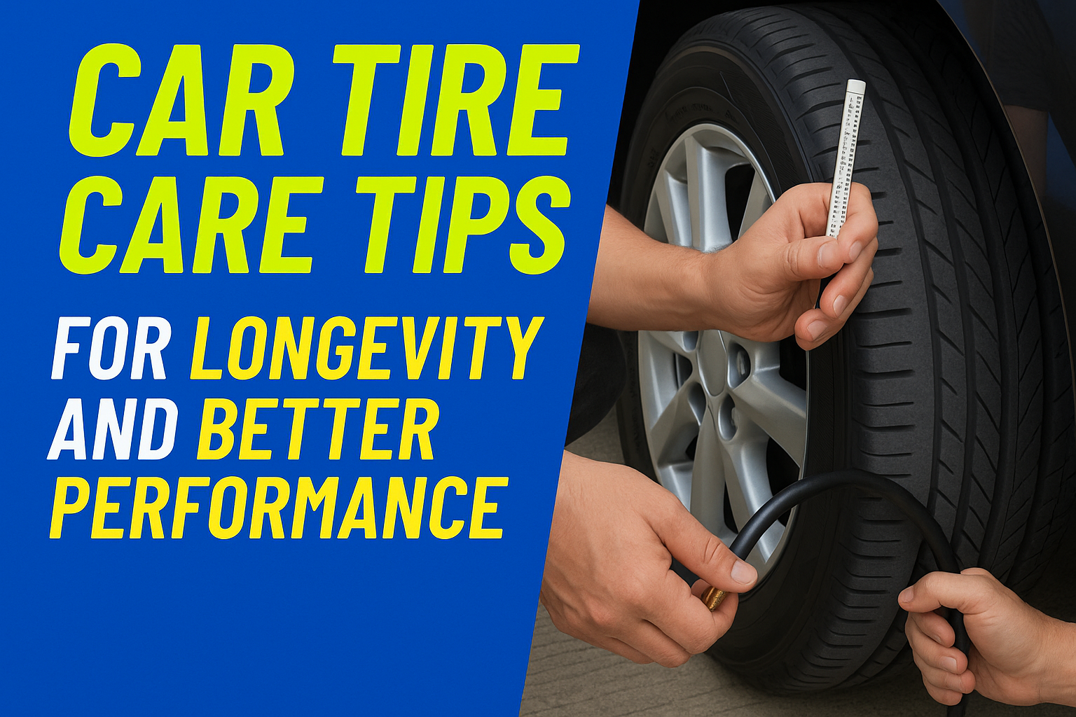Car Tire Care Tips for Longevity and Better Performance