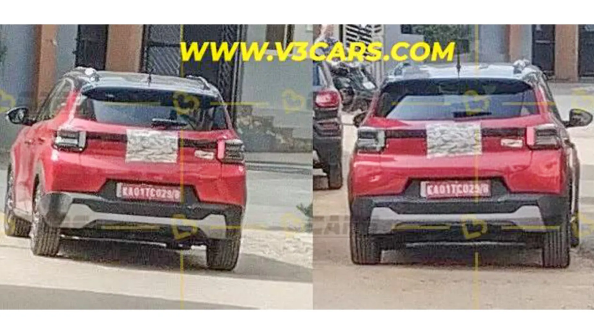 Citroen eC3 Euro Spec Version Spied in India