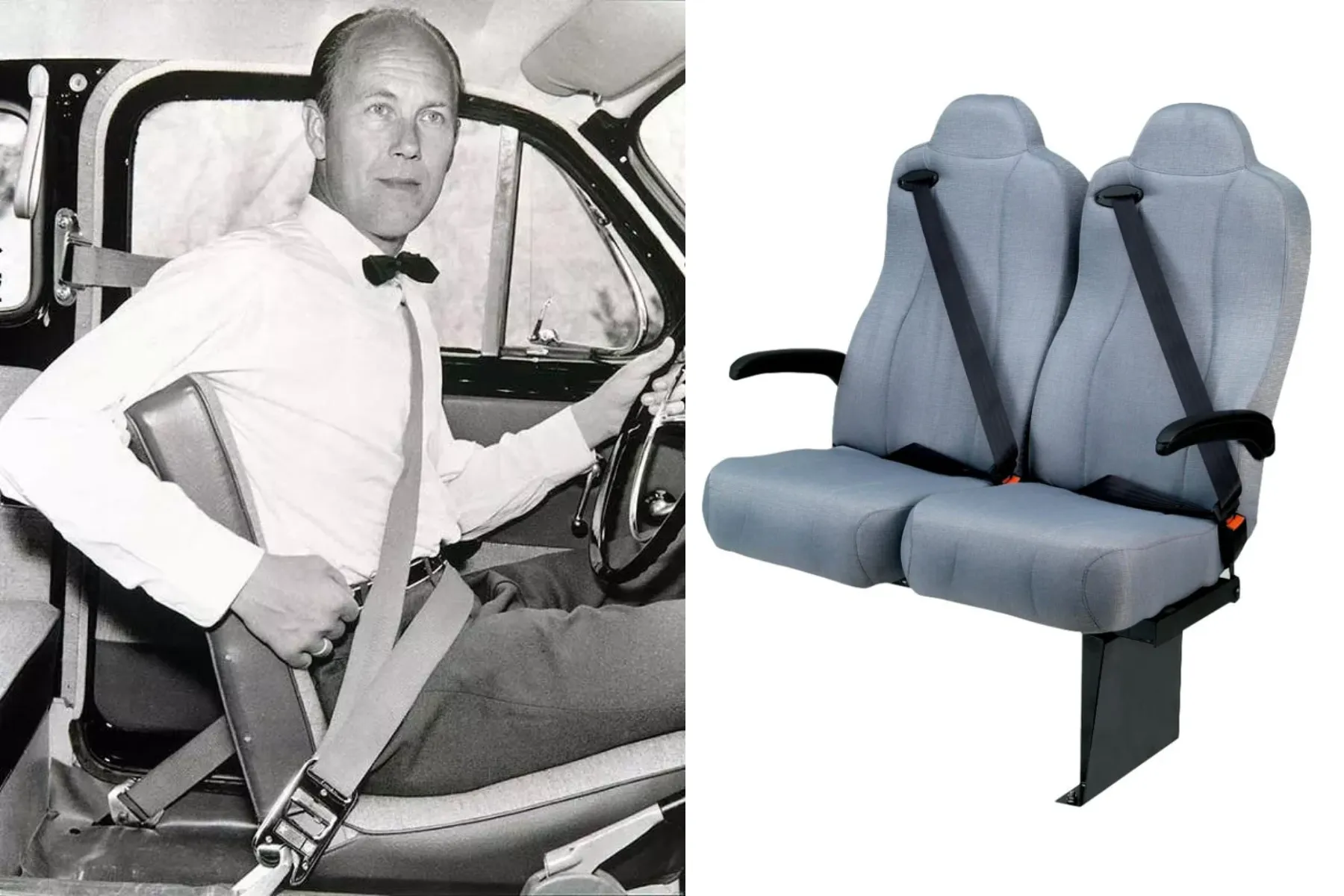 Nils Bohlin - three point seatbelt system