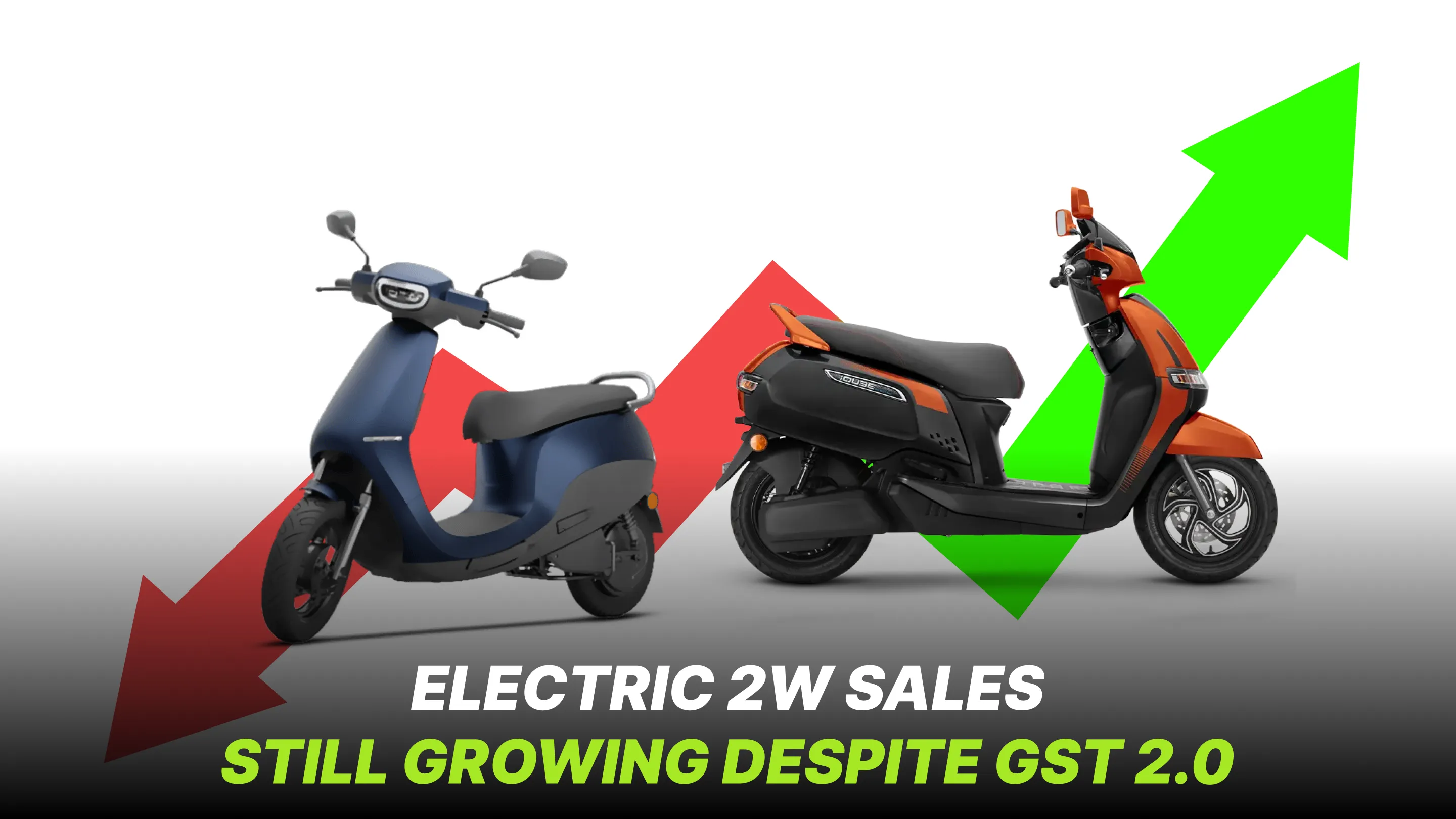 Electric 2W sales — Still Growing Despite GST Cuts