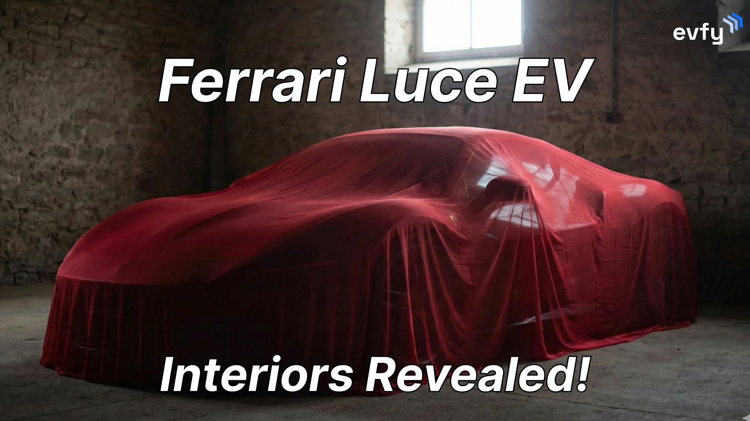 Ferrari Luce EV Interior Revealed — Aviation Style Cockpit