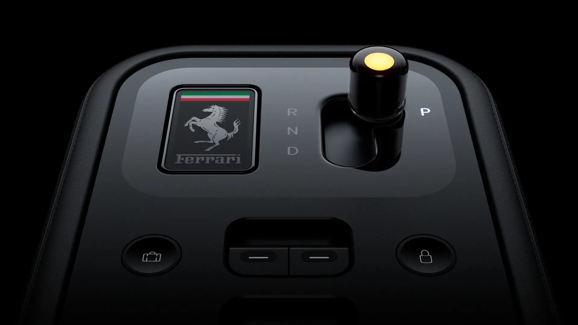 Ferrari Luce EV Interior Revealed - Gear Shift