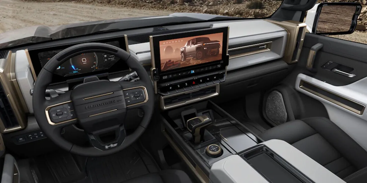 GMC Hummer EV - Screen and Steering