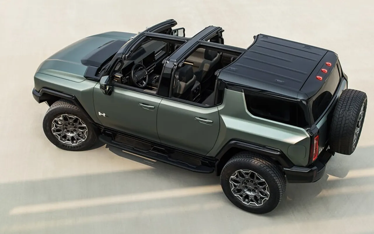 GMC Hummer EV - top