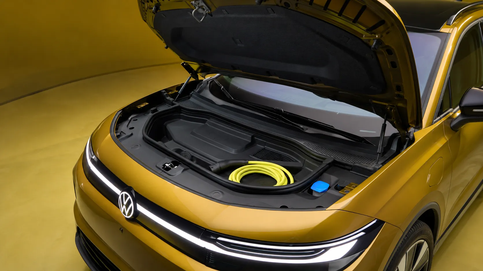 Volkswagen ID. Tiguan rear view showing new SUV design