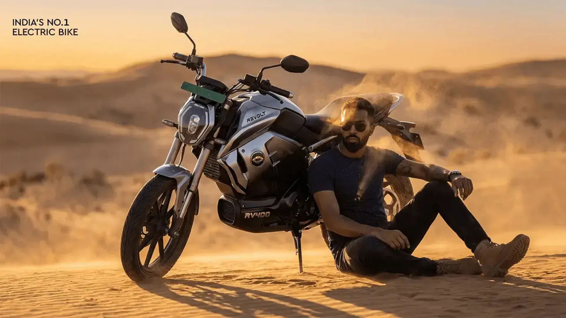 Hardik Pandya Becomes the Brand Ambassador of Revolt Motors