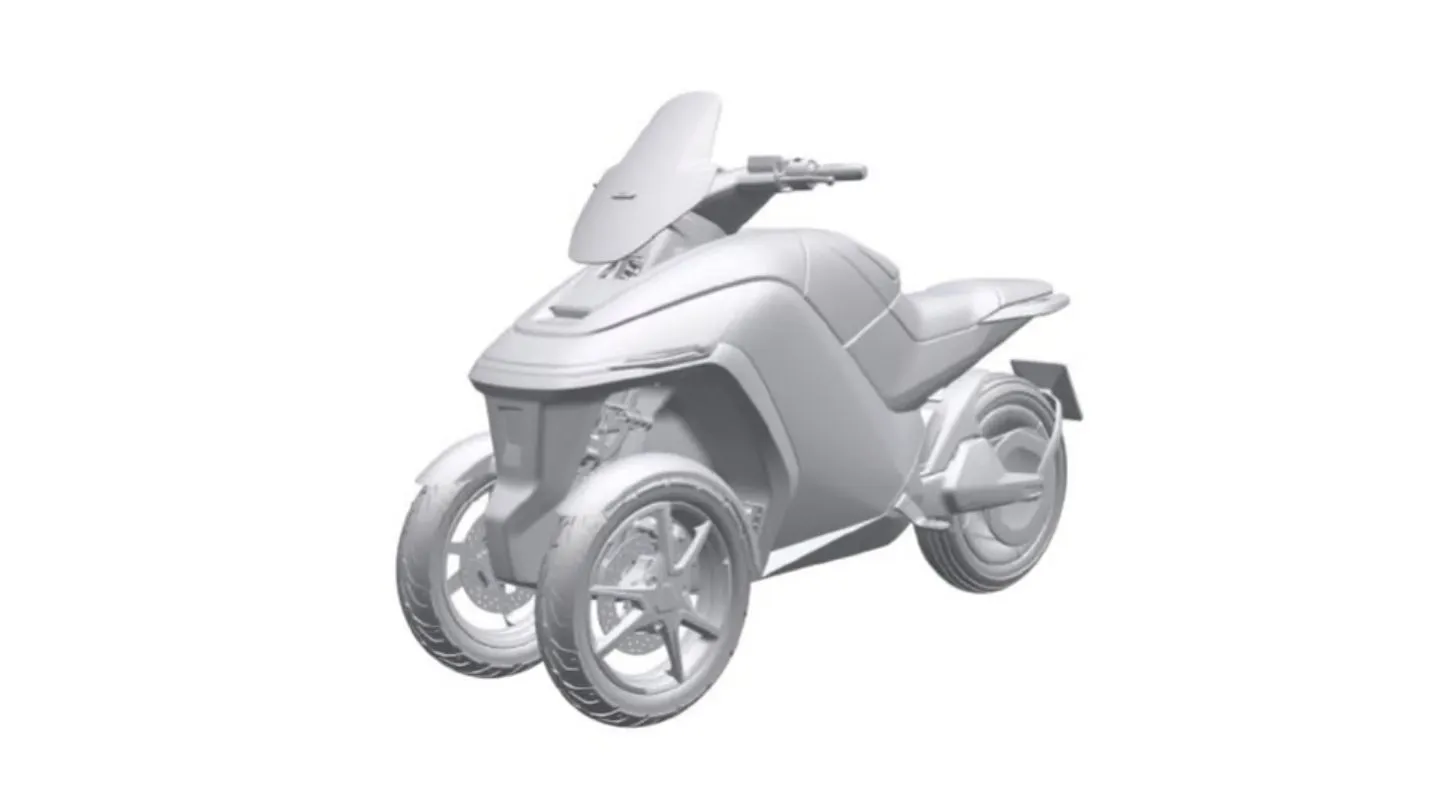 Hero Vida NEX 2 electric trike design patented in India