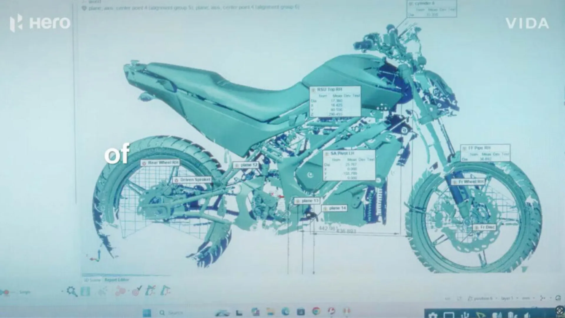 Hero Vida UBEX Electric Bike Design Patented in India