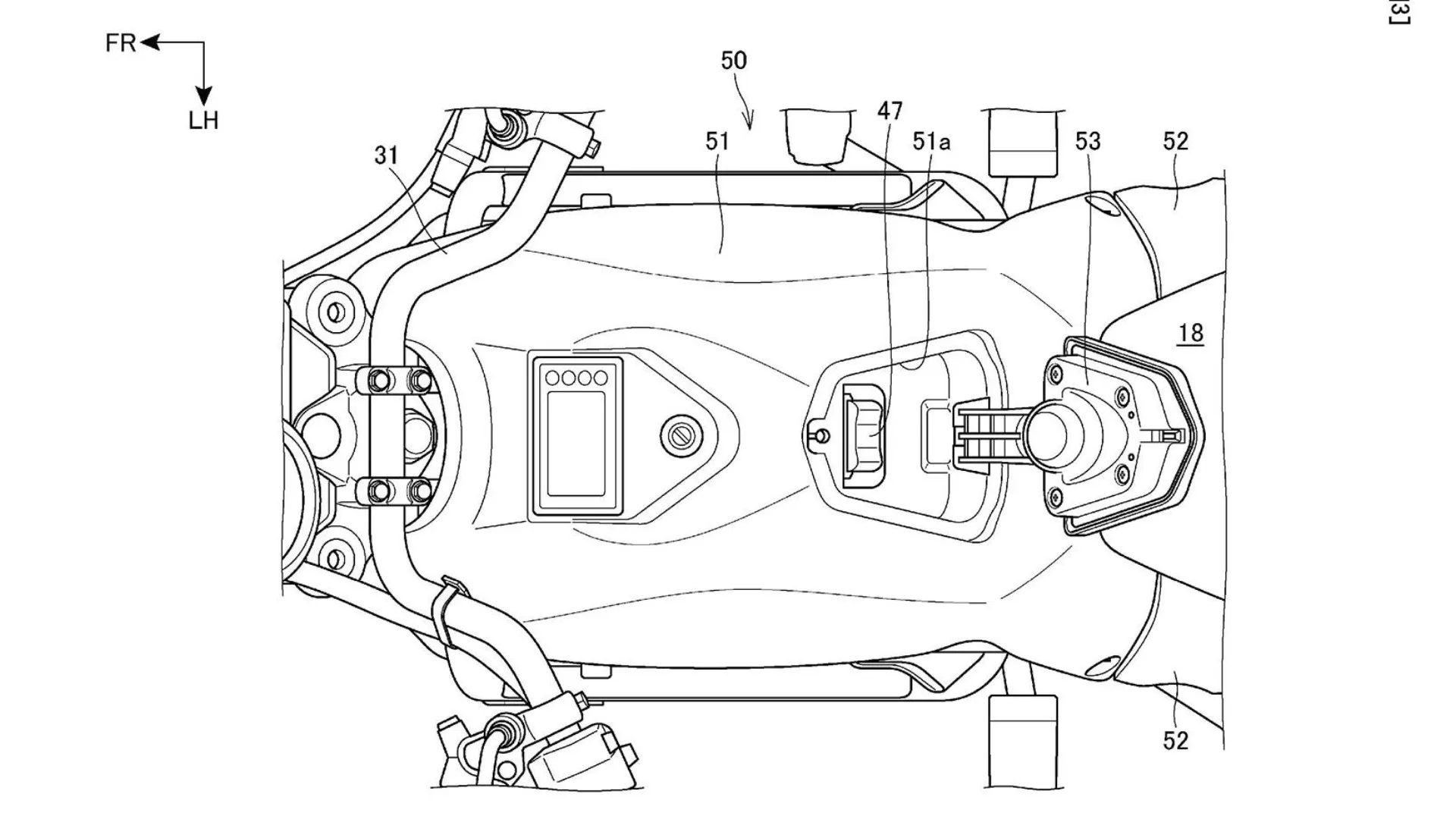 Honda Electric Commuter Motorcycle Patent Leaked - Charging Port