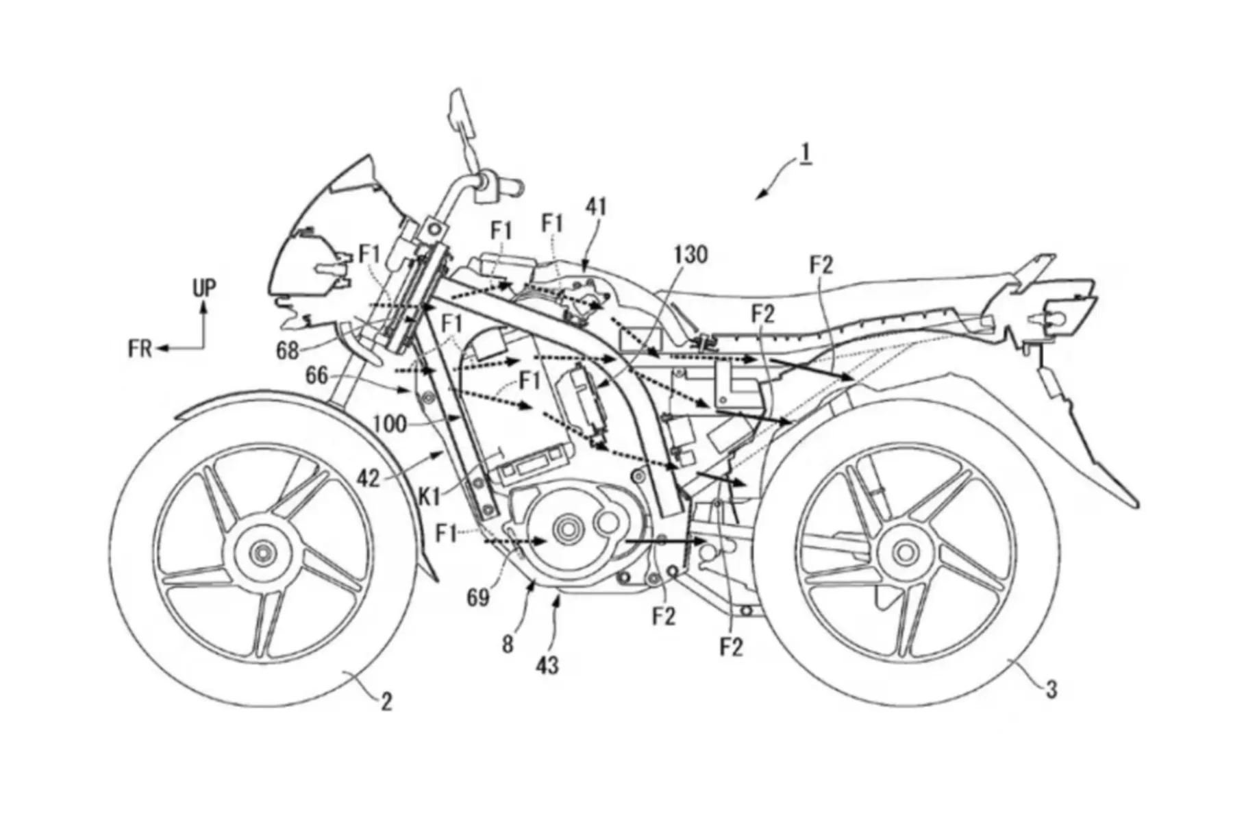 Honda Shine Electric Patent Leaked