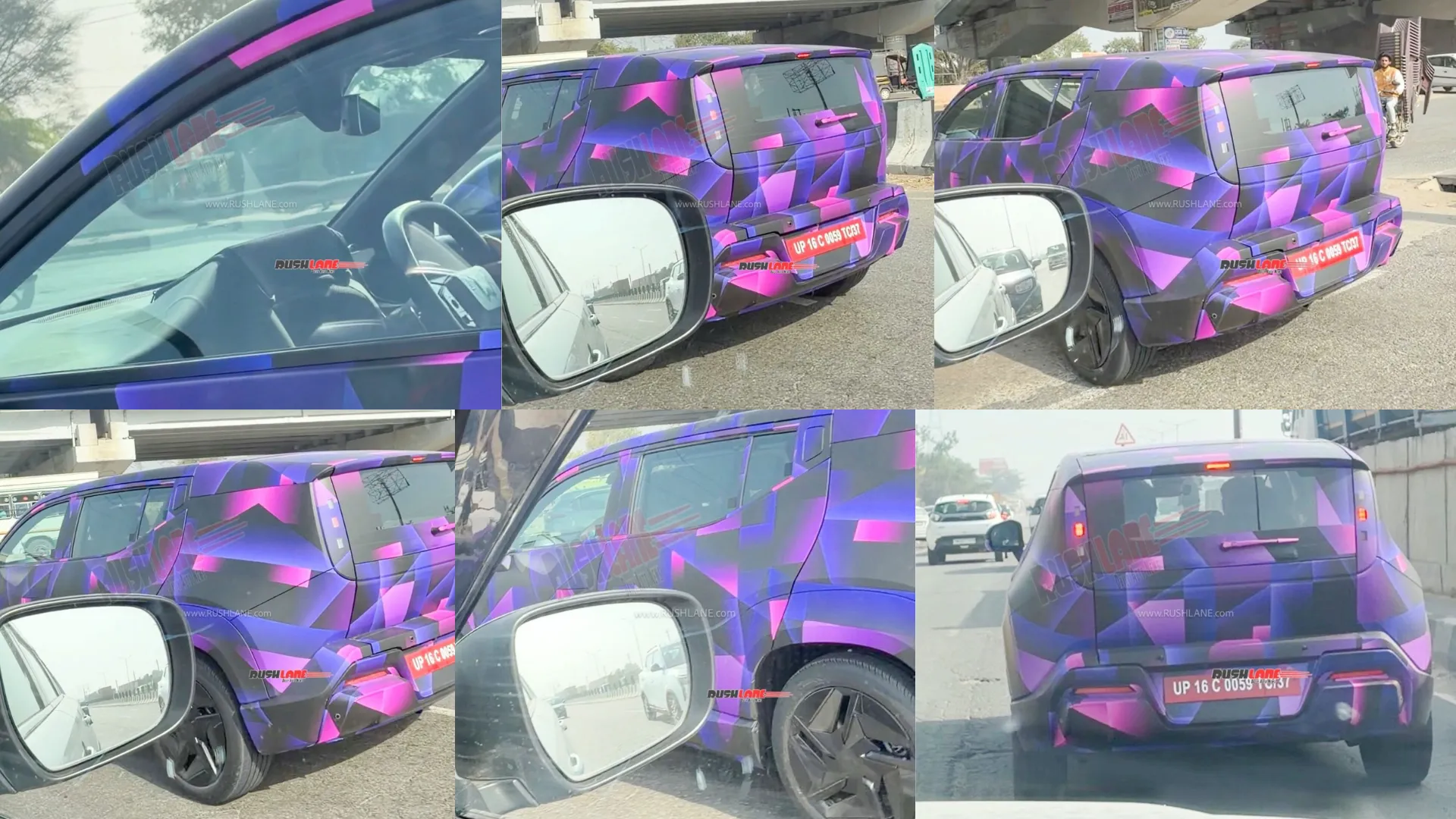 Honda Zero Alpha SUV Spy Shots