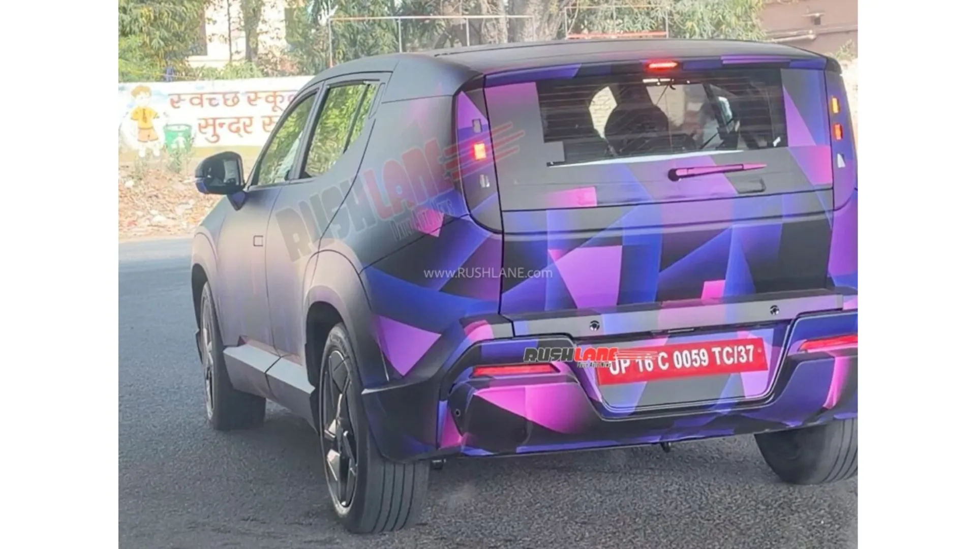 Honda Zero Alpha SUV Spy Shots