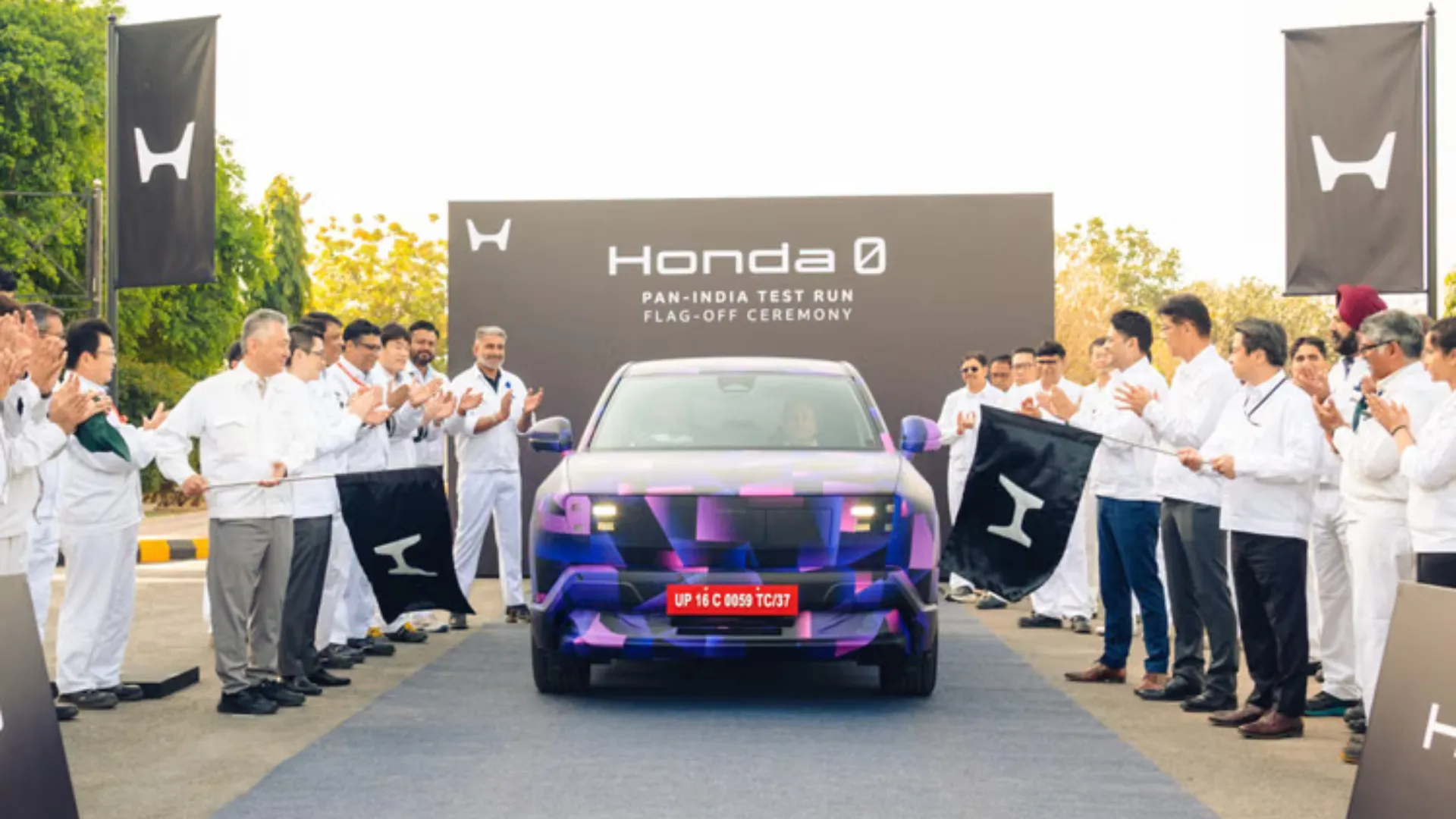 Honda’s First Electric Car, Zero Alpha SUV Starts Road Testing in India