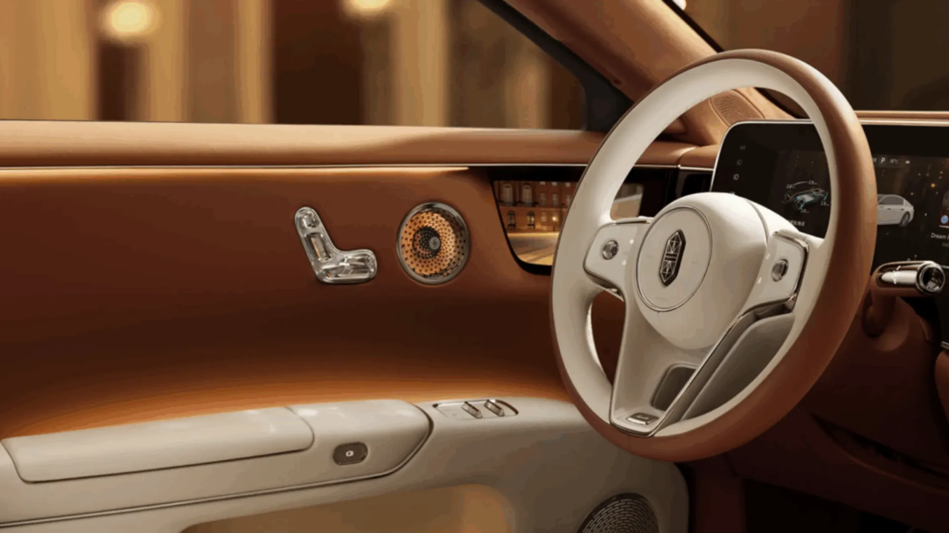 Huawei Maextro S800 - steering wheel