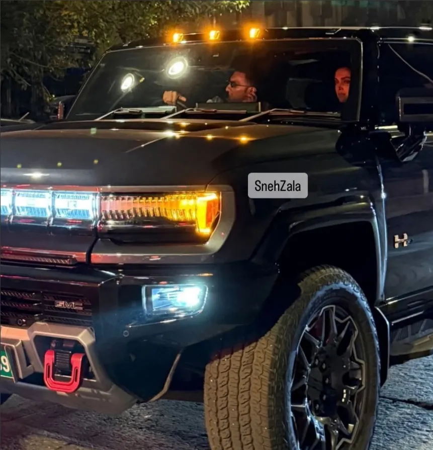 GMC Hummer EV - Ranveer Singh, Deepika Padukone