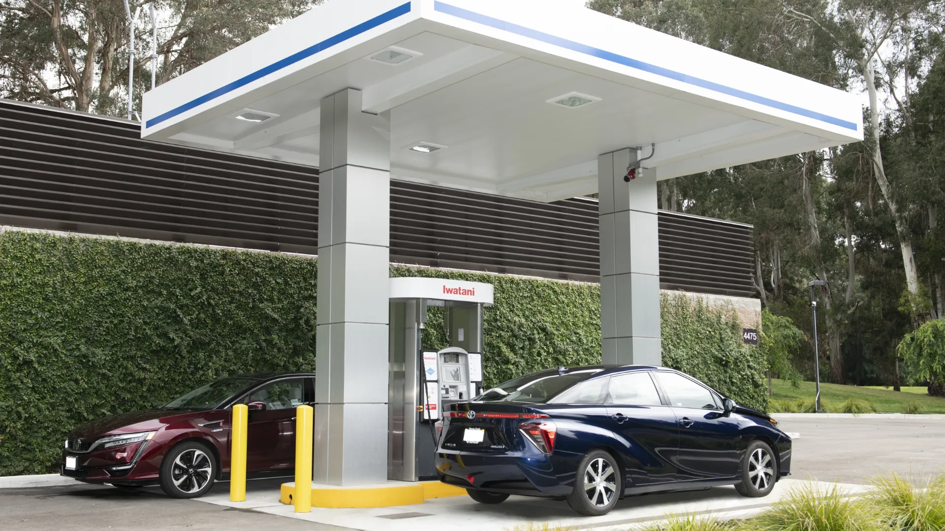 Hydrogen fuel stations